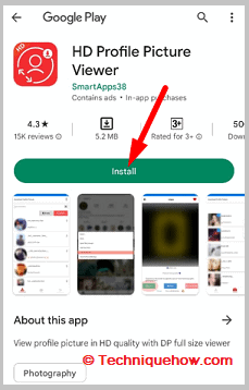 Instalar el visor de imágenes de perfil HD