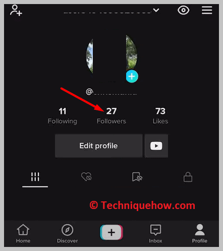 Cómo eliminar a todos los seguidores en TikTok: eliminación de seguidores     haga clic en seguidores