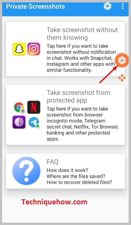 mostrado con una captura naranja