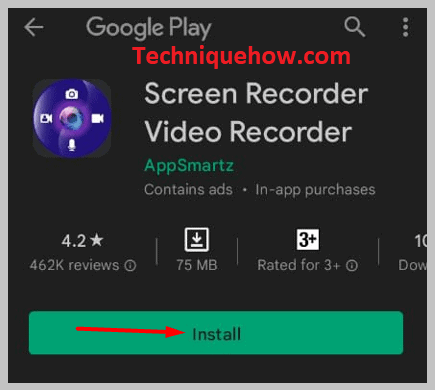 Grabador de pantalla Grabador de vídeo