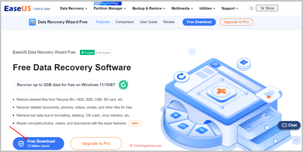 Herramienta EaseUS-Data-Recovery-Wizard