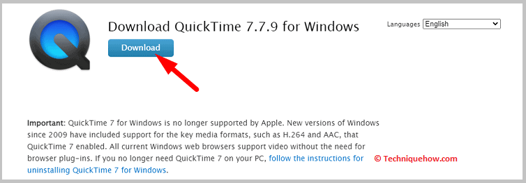 Reproductor de Quicktime