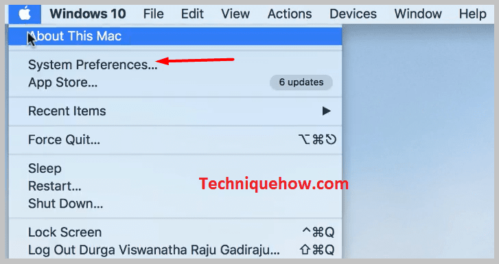 seleccione la opción 'Preferencias'