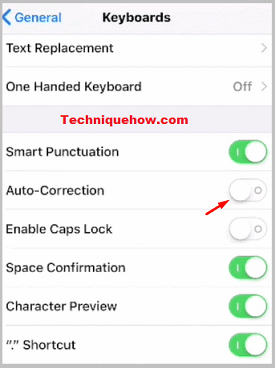 desactivar el subrayado rojo del iphone