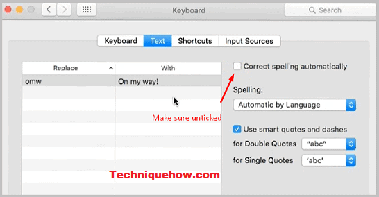 eliminar el subrayado rojo en Word Mac