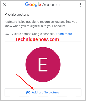 Añade tu foto de perfil