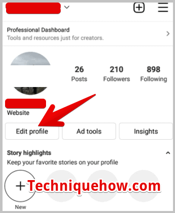 Cómo evitar que tu cuenta sea sugerida en Instagram Editar perfil