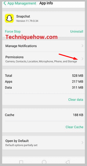 Accidentalmente eliminé a alguien en Snapchat y olvidé su nombre de usuario Permisos