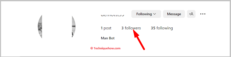 Cómo ver los seguidores recientes de alguien en Instagram Haga clic en Seguidores