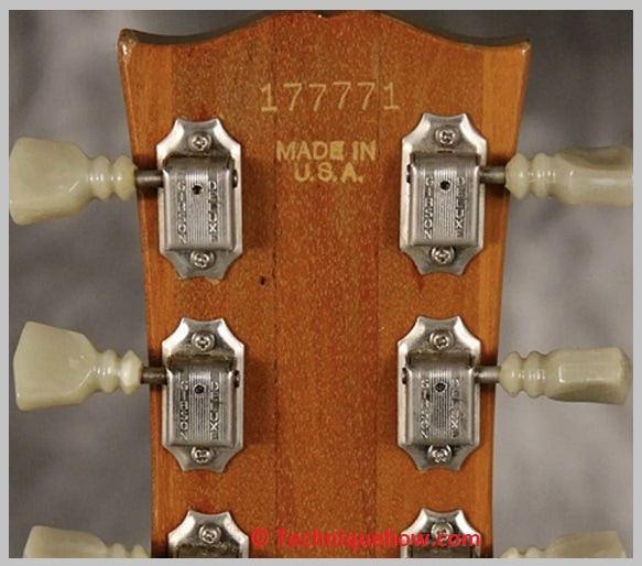 Búsqueda de número de serie de guitarra Gibson gibson estados unidos
