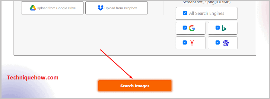 Haga clic en Buscar imágenes