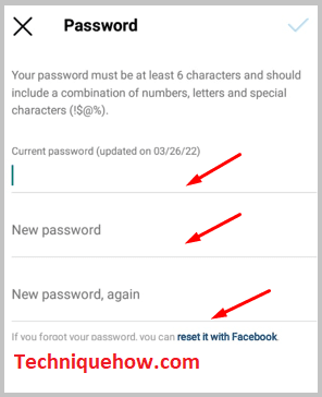 Cambio de contraseña