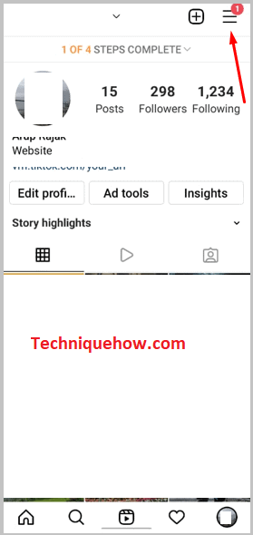 icono de tres líneas