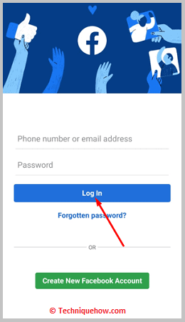 Haga clic en iniciar sesión