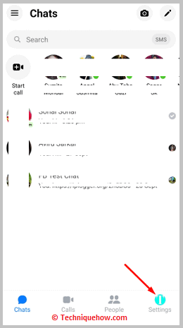 haz clic en el icono de la imagen de perfil