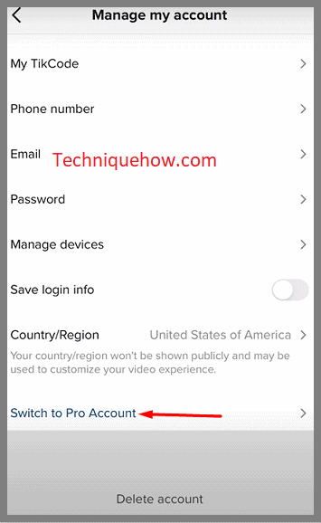 Cambiar a cuenta Pro