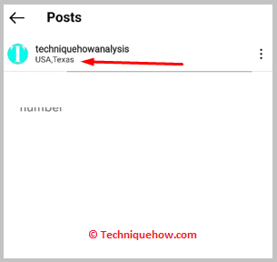 Actividad de la cuenta de Instagram