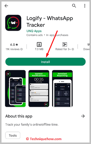 Logify - Localizador de WhatsApp