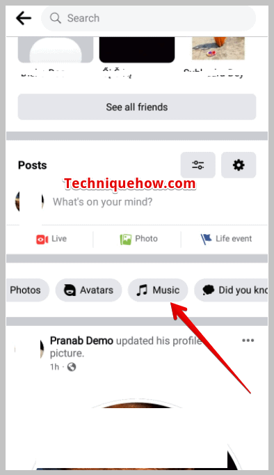 puedes ver la musica