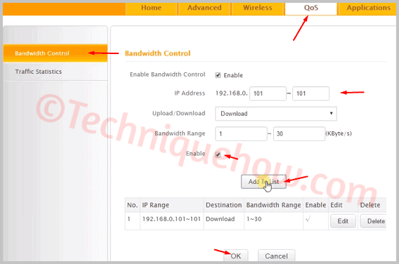límite de velocidad de la cortina