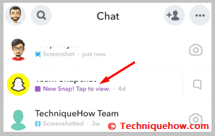Aún no he abierto el snap