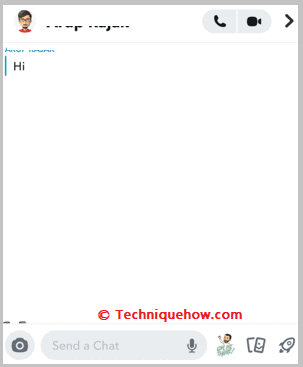 Dejaste el chat después de mirar.