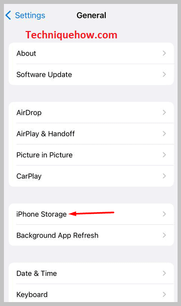 Almacenamiento de iPhone en tiktok