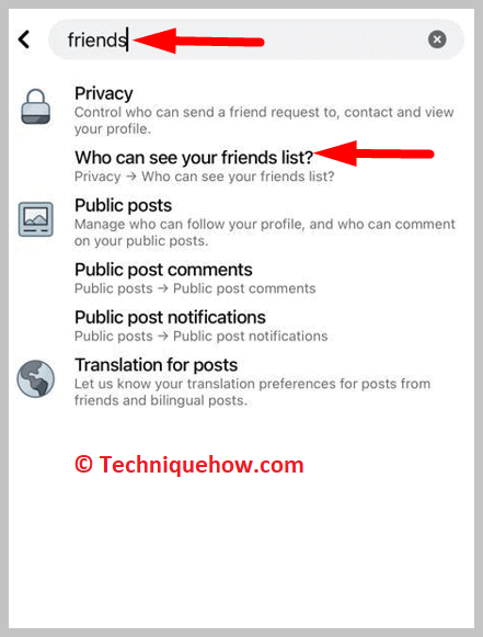     ¿Quién puede ver tu lista de amigos?