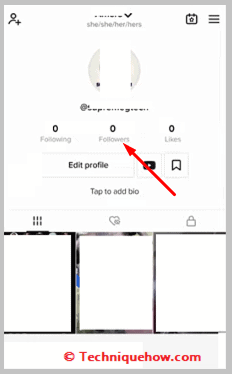 Haga clic en seguidores