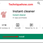 7 aplicaciones para borrar todas las publicaciones de Instagram download and install the Instant Cleaner