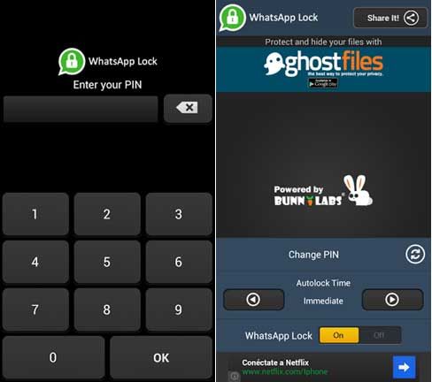 Protege tus conversaciones de WhatsApp con Neuromarketing al prestar tu teléfono" -> "Protege tus conversaciones de WhatsApp con Neuromarketing