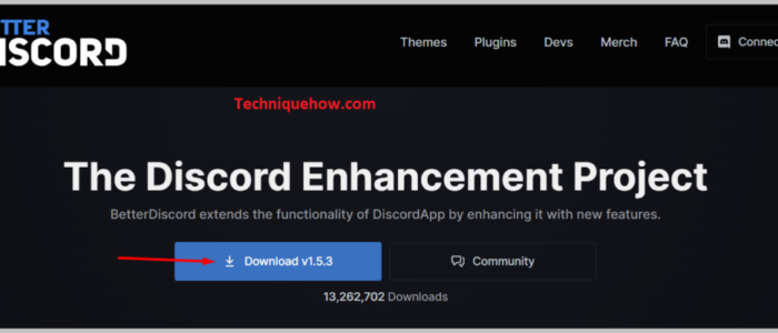 Download option displayed