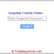Buscar amigos en Snapchat: buscar amigos eliminados en Snapchat