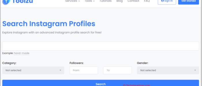 Instagram Lookup Tool