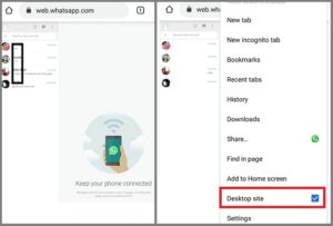 Whatsapp web mobile
