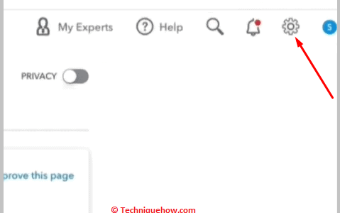 Click on Settings