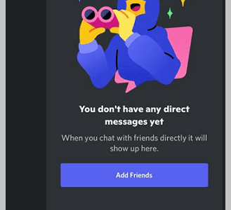 Tap the profile icon on iphone