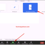 Cómo compartir la pantalla del iPad en Mac Screen mirror Zoom from ipad