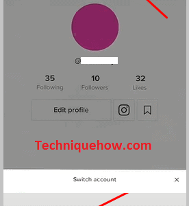 add an Account on tiktok