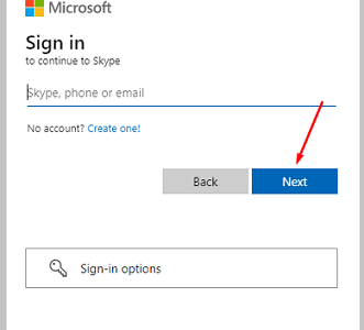 Open Skype App & Login