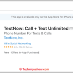 Cómo encontrar el número de TextNow por correo electrónico Download textnow app
