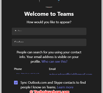 Cómo encontrar la dirección de correo electrónico del canal Teams login account