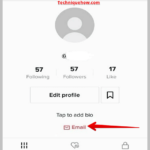 Cómo encontrar la información y el correo electrónico de la cuenta de TikTok de alguien TikTok Account Bio