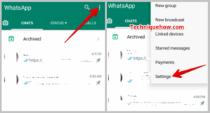 click on the three dots icon