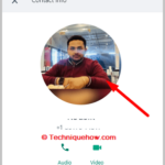 Checking the WhatsApp DP