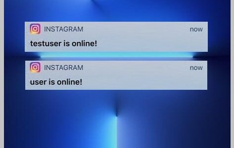 people come on Instagram