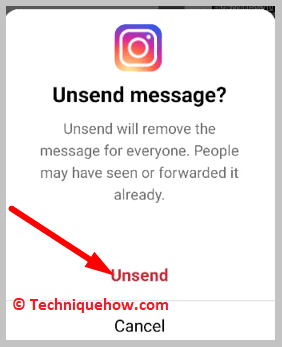 Mensajes no enviados en Instagram