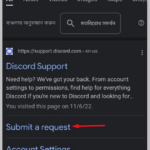 Cómo recuperar una cuenta de Discord sin correo electrónico Tap the option