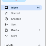 Click on three line icon