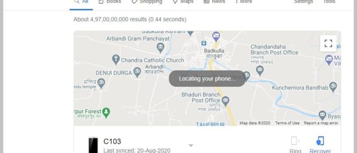 Google Find my device 1